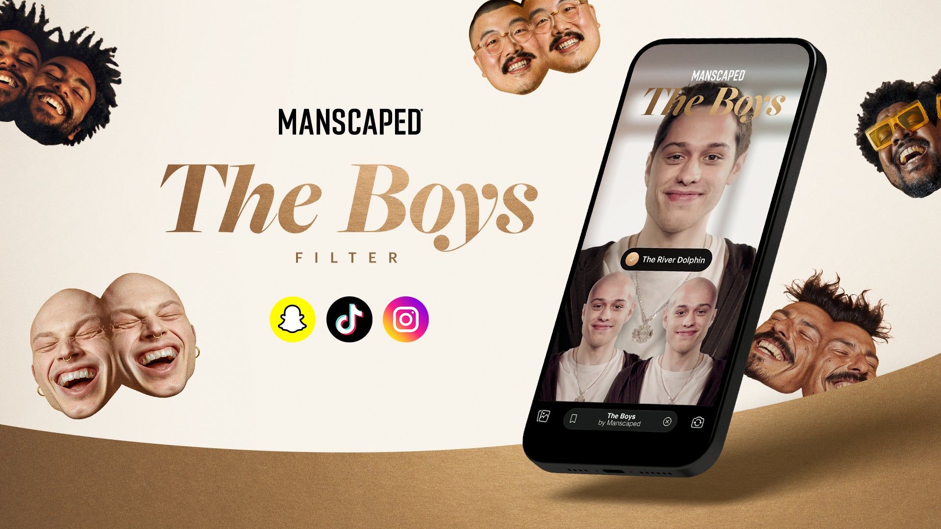 How To Get MANSCAPED's 'The Boys’ AR Filter for Social Media